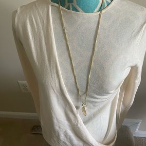 BB Lila Long Coin Necklace